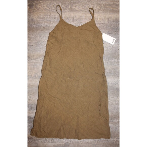 MATE THE LABEL WOMEN'S MAXI LINEN DRESS Size S NWT $148 - Picture 2 of 7